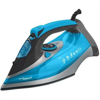 Plancha de Vapor Sytech SY-PV32, 3000W, Suela Cerámica, Sistema Antical, Depósito 380ml, Color Azul