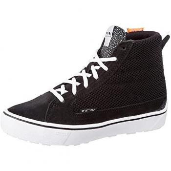 Zapatos de motocicleta TCX Street 3 Air para damas - Negro Blanco - Talla 40