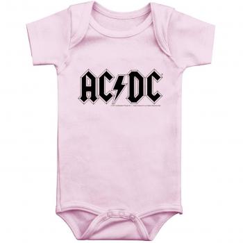 Metal-kids AC/DC Pink Logo Body, color rosa claro