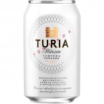 Cerveza Turia Marzen Especial en Lata de 330 ml - Volumen Total: 0.33 L