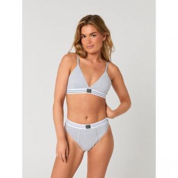 Björn Borg Core Original Triangle Bra - Grey, Size M