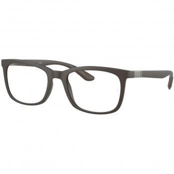 Ray-Ban RX7230 8063 Men's Eyeglasses Brown Size 54 (Frame Only) - Blue Light Block Available