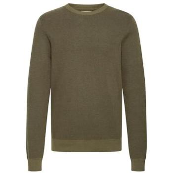 Jersey Pullover Blend Baal Oliva Hombre Talla L 70% Algodón 30% Nylon