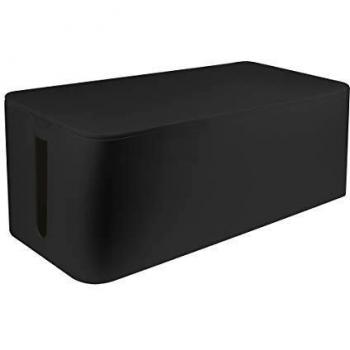 LogiLink KAB0062 organizador de cables Cable box Negro 1 pieza