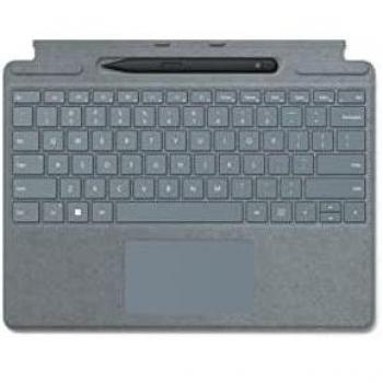 Microsoft Surface Pro Signature Keyboard con Slim Pen 2 - Azul Hielo, Layout QWERTY Español