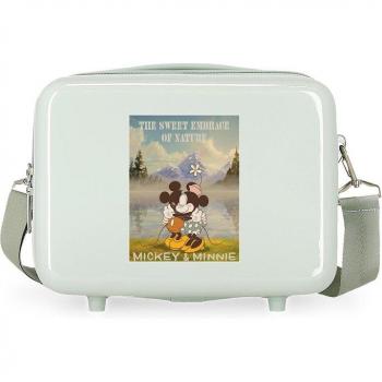 Disney Minnie Nature Neceser Infantil ABS Adaptable Verde 9L