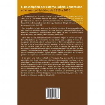 Libro de Historia Jurídica: El Desempeño del Sistema Judicial Venezolano (1810-2010)