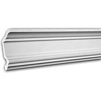 Cornisa Decorativa de Estuco Neoclásico Blanca 2 m - Profhome