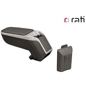 Reposabrazos Central Ajustable Negro/Gris para Renault Clio