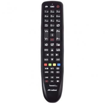Mando a Distancia Universal Meliconi Gumbody Personal 6+ para TV Telefunken, Preprogramado, Inalámbrico, Antishock