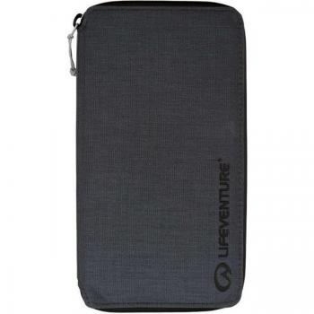Cartera de viaje Lifeventure RFiD reciclada gris