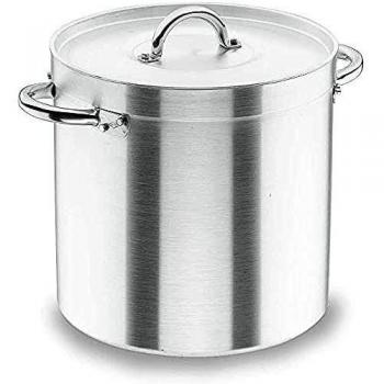 Lacor - 20145 - Olla Recta Con Tapa Chef Aluminio 45 cms