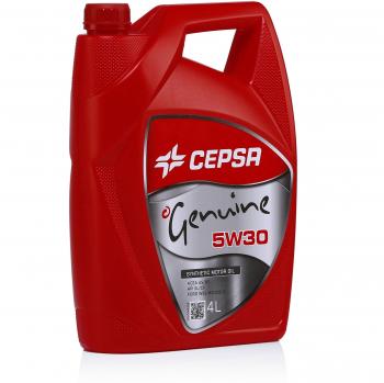 CEPSA Genuine 5 W30 Aceite sintético de Motor 4 L