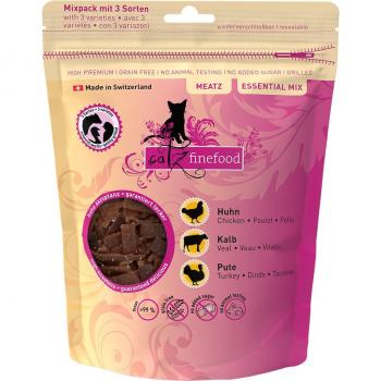 Catz Finefood Meatz Snacks para Gatos - Pack Mixto - Essential Mix (45 g)