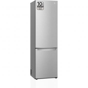 LG Frigorífico combi LG Door Cooling+ con tecnología FRESHBalancer™ y acabado en acero texturizado antihuellas - GBB92MBB3P