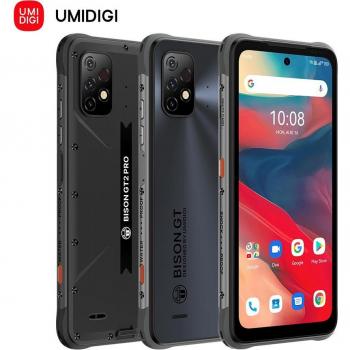 UMIDIGI BISON GT2 Smartphone Robusto 8GB RAM, 128GB Almacenamiento, Android 12, Certificación IP68, Procesador Helio G95, Pantalla de 6.5 FHD+,