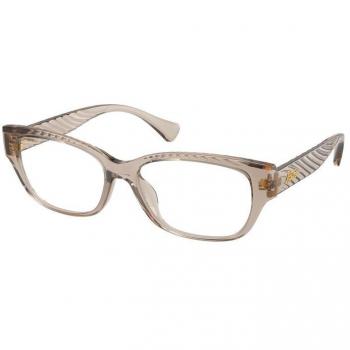 Ralph Lauren RA7165U 5802 Women's Eyeglasses Brown Size 55 with Blue Light Block