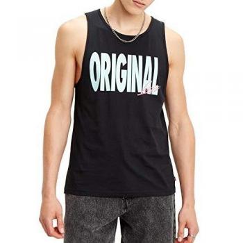 Levis Graphic - Camiseta sin mangas, diseño de flamenco, color blanco Negro XL