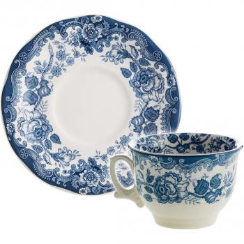 Taza de desayuno con plato Ceilan La Cartuja de Sevilla