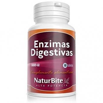 Naturbite Enzimas Digestivas - 60 Tabletas, 32 g
