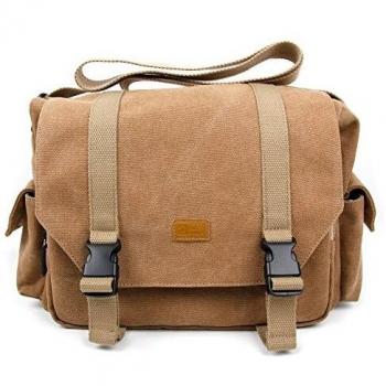 DURAGADGET Bolso Marrón/Botiquín para Equipo De Primeros Auxilios | Interior Acolchado Y con Separadores Médicos/Paramédicos/Enfermeros