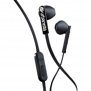 Auriculares Urbanista San Francisco [Auriculares DINÁMICOS], Gestión de Llamadas con micrófono, Entrada estéreo de 3,5 mm - Dark Clown