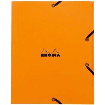 Pack de 5 Carpeta elástica de 3 solapas - Rhodia 19248C - 19x24