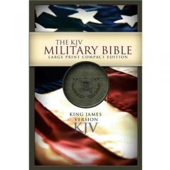 Military Bible-KJV-Large Print Compact
