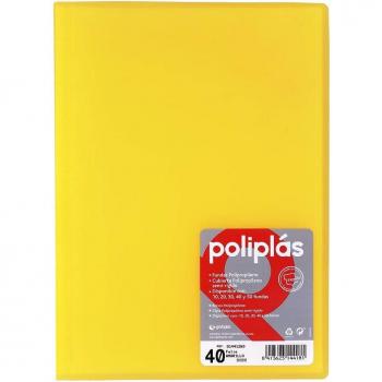 Sobre PP A4 Broche Transparente Apaisado