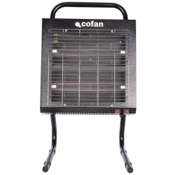 Calefactor de Onda Corta por Infrarrojos 1500/3000 W con Protección IPX4 y Adecuado para Entornos de Hasta 40 m²