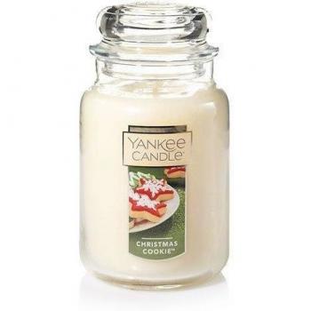 YANKEE CANDLE 8357 House fabricada en cristal 625 G galleta navideña