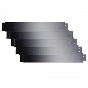 vidaXL Set Paneles Divisorios 5 pzas Valla Flexible Exterior Acero Galvanizado