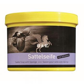 B & E Jabón para Silla con Esponja - 500 ml