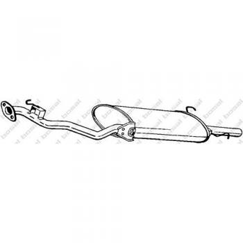 Silenciador trasero BOSAL 279027