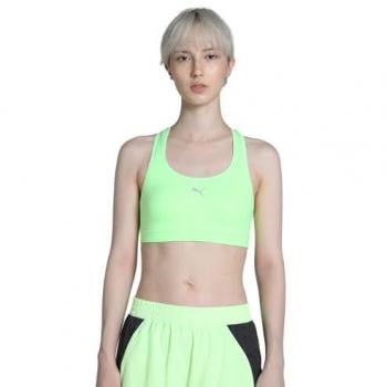 Sujetador de Running Puma 4KEEPS Mujer Verde Amarillento Claro XL