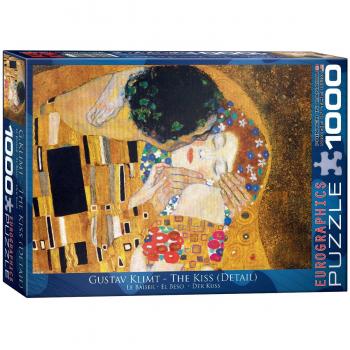 Gustav Klimt The Kiss Detail 1000-Piece Puzzle by Eurographics