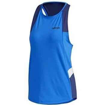 adidas W Clima CB TK Top sin Mangas, Mujer, azuglo/Negro, M