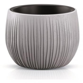 Maceta de Cemento con Depósito 14,4 cm - Prosperplast Beton Bowl