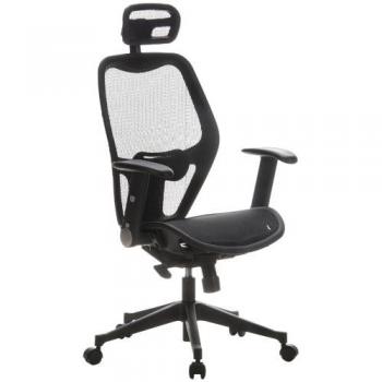 Hjh office 653000 airport silla de oficina tejido en malla negro