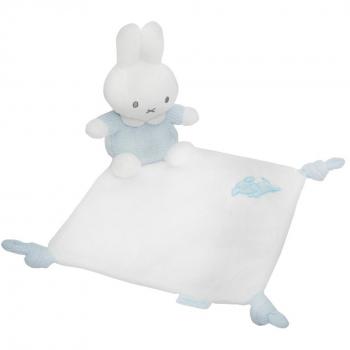Miffy Olmitos DouDou tela de punto, azul celeste