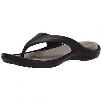 Crocs Flip Flops, Chanclas Unisex Adulto, Negro