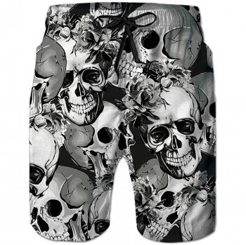 Goodstoworld Hombre Bañador Shorts 3D Playa Natacion Pantalon Corto Poliéster Secado Rápido Ligero Bermuda Moda Shorts