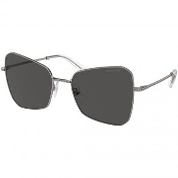 GAFAS DE SOL SWAROVSKI SK7008 400987 - Anteojos de Sol para Mujer Gunmetal, Alta joyería Swarovski®, Lentes de Sol 57 mm