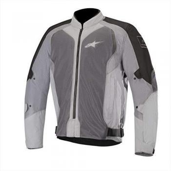 Alpinestars Chaqueta moto Wake Air Jacket Black Mid Gray, Negro/Gris, L