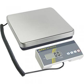 Balanza de Plataforma Kern EOB 35K10, capacidad de 35 kg, resolución de 10 g, dimensiones de 315 mm longitud x 305 mm ancho x 65 mm altura