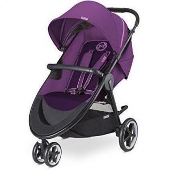 Cybex Agis M-Air 3 - Silla de paseo, desde el nacimiento hasta 17 kg, color lila