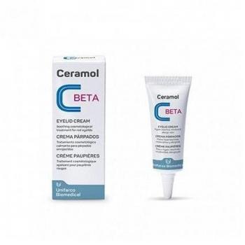 Ceramol Beta Crema para Párpados - Tratamiento Calmante de 10 ml