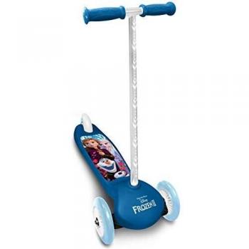 Patinete Frozen Queen Of The Snow Ruedas x 3 Azul Infantil Plástico