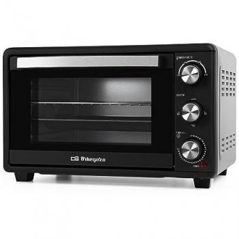 Horno Sobremesa Eléctrico ORBEGOZO HCI5025, 25 litros, 1500 W, termostato regulable, indicador luminoso, temporizador