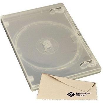 50 x Master Tor Amaray DVD transparente 14 mm Anchura